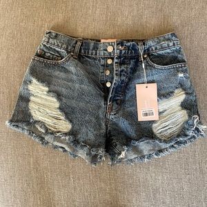 Revice denim Malibu cutoff shorts